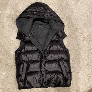 Vince Puffer Vest - Removable Hoodie